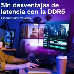 Memoria DDR5 Crucial 8GB 1x8GB 5600MHz CL46 EXPO-XMP