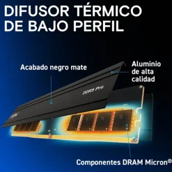 Memoria DDR5 Crucial Pro CP16G56C46U5 16GB 1x16GB 5600MHz CL46 EXPO-XMP