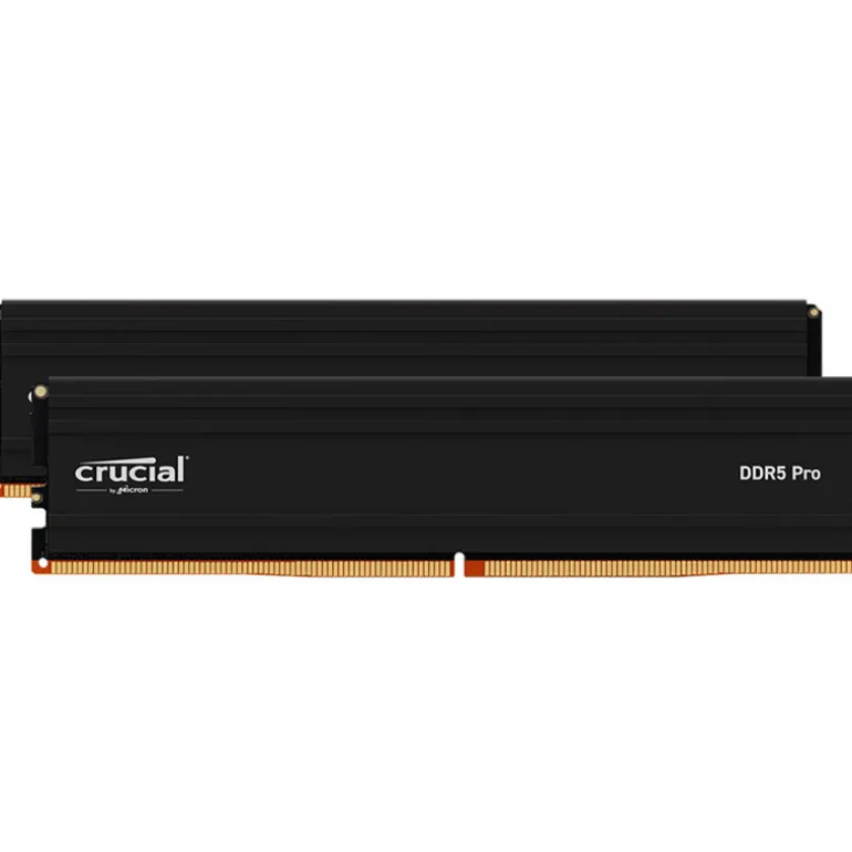 Memoria DDR5 Crucial Pro 96GB 2x48GB 5600MHz CL46 EXPO-XMP Negro
