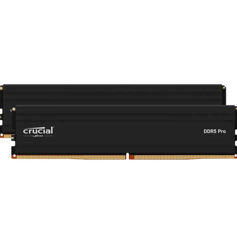 Memoria DDR5 Crucial Pro 32GB 2x16GB 6000MHz CL48 EXPO-XMP Negro