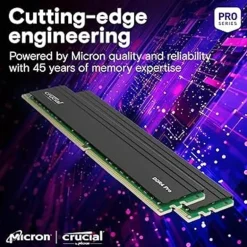 Memoria DDR4 Crucial Pro 32GB 2x16GB 3200MHz CL22 EXPO-XMP