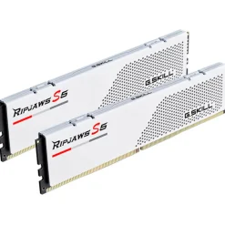Memoria DDR5 G.Skill Ripjaws S5 32GB 2x16GB 6000MHz CL40 XMP Blanco