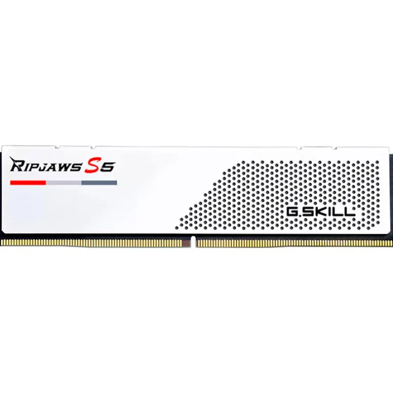 Memoria DDR5 G.Skill Ripjaws S5 32GB 2x16GB 6000MHz CL40 XMP Blanco
