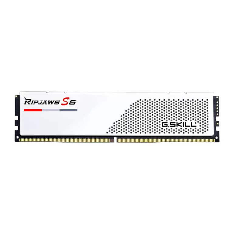 Memoria DDR5 G.Skill Ripjaws S5 2x16GB 6000MHz CL32 Blanco