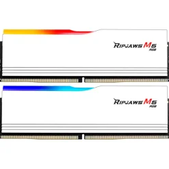 Memoria DDR5 G.SKill Ripjaws M5 RGB 32GB 2x16GB 6000MHz CL30 XMP Blanco
