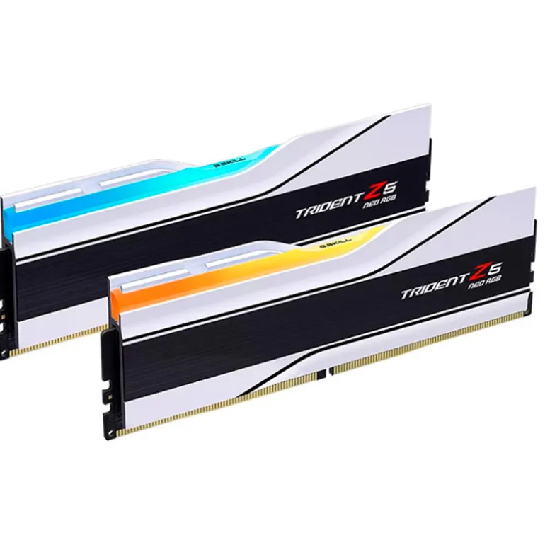 Memoria DDR5 G.SKill Trident Z5 Neo RGB 64GB 2x32GB 6000MHz CL30 AMD EXPO Blanco