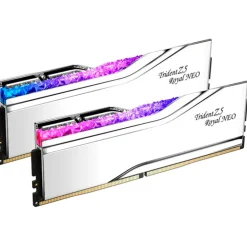 Memoria DDR5 G.Skill Trident Z5 Royal Neo RGB 32GB 2x16GB 6400MHz CL30 AMD EXPO Blanco