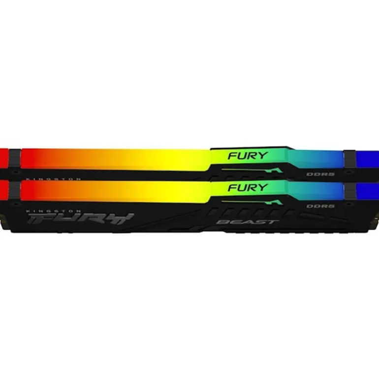 Memoria DDR5 Kingston Fury Beast RGB 32GB 2x16GB 6000MHz CL30 EXPO-XMP