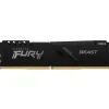 Memoria DDR4 Kingston Fury Beast 8GB 1x8GB 3600MHz CL17 XMP Negro