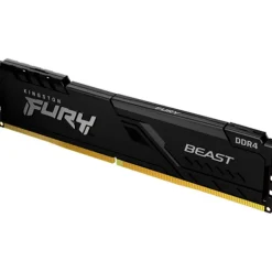 Memoria DDR4 Kingston Fury Beast 8GB 1x8GB 3600MHz CL17 XMP Negro
