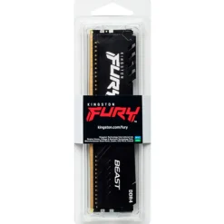 Memoria DDR4 Kingston Fury Beast 8GB 1x8GB 3600MHz CL17 XMP Negro
