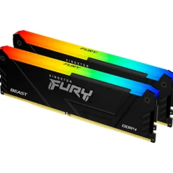 Memoria DDR4 Kingston Fury Beast RGB 16GB 2x8GB 3600MHz CL17 XMP