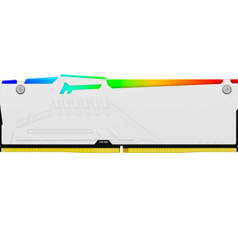 Memoria DDR5 Kingston Fury Beast RGB 64GB 2x32GB 6000MHz CL30 EXPO-XMP Blanco