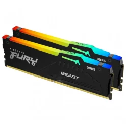 Memoria DDR5 Kingston Fury Beast RGB 32GB 2x16GB 5200MHz CL40