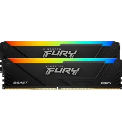 Memoria DDR4 Kingston Fury Beast RGB 16GB 2x8GB 3200MHz CL16 XMP 3.0