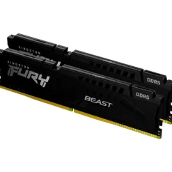 Memoria DDR5 Kingston Fury Beast 128GB 2x64GB 5600MHz CL40 EXPO-XMP Negro