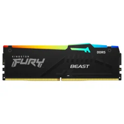 Memoria DDR5 Kingston Fury Beast RGB 32GB 2x16GB 5600MHz CL36 EXPO-XMP Negro