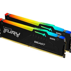 Memoria DDR5 Kingston Fury Beast RGB 16GB 2x8GB 6000MHz CL30 EXPO-XMP