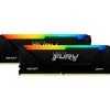 Memoria DDR4 Kingston Fury Beast RGB 32GB 2x16GB 3200MHz CL16 XMP