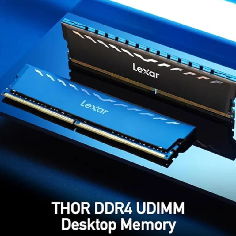 Memoria DDR4 Lexar Thor 8GB 1x8GB 3200MHz CL16 XMP Con Disipador