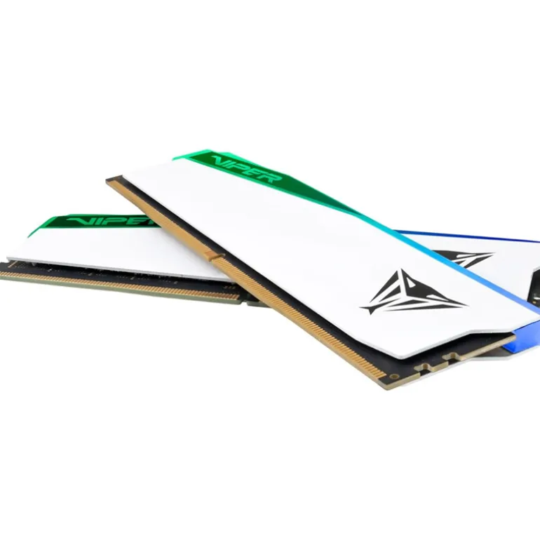 Memoria DDR5 Patriot Viper Elite 5 RGB 32GB 2x16GB 6000Hz CL40 EXPO-XMP Blanco