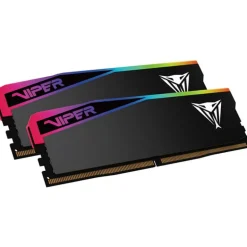 Memoria DDR5 Patriot Viper Elite 5 Ultra RGB 32GB 2x16GB 6400MHz CL32 EXPO-XMP Negro
