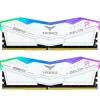 Memoria DDR5 Team Group T-Force Delta RGB 32GB 2x16GB 6400MHz CL32 EXPO-XMP Blanco