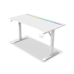 Mesa Gaming Alpha Gamer Starla RGB Blanco
