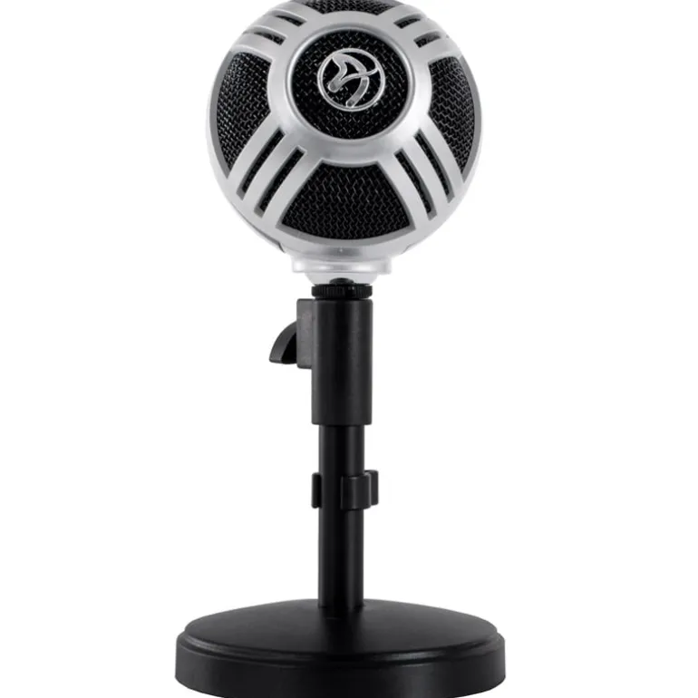 Micrófono Arozzi Sfera Pro Streaming Plata