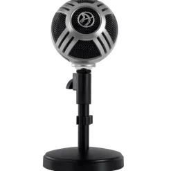 Micrófono Arozzi Sfera Streaming Cromado