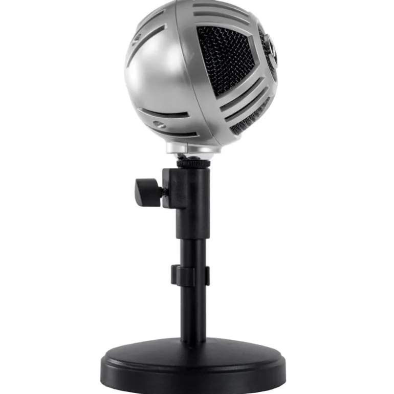 Micrófono Arozzi Sfera Streaming Cromado