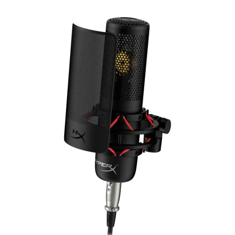 Micrófono HyperX ProCast Shield XLR Negro