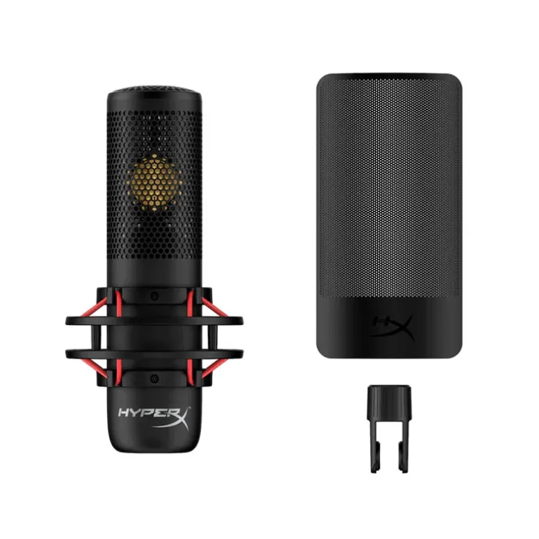 Micrófono HyperX ProCast Shield XLR Negro