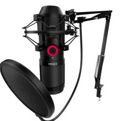 Micrófono Krom Kapsule Streaming Kit