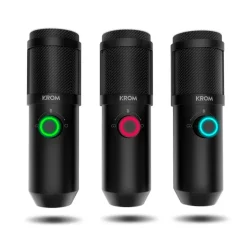 Micrófono Krom Kapsule Streaming Kit