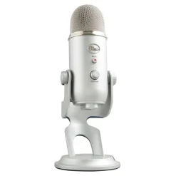 Micrófono Logitech Blue Yeti USB Plata
