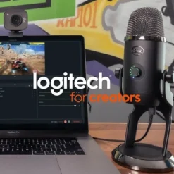 Micrófono Logitech Blue Yeti USB Plata