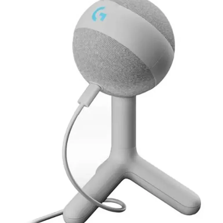 Micrófono Logitech Yeti ORB RGB LightSync USB Blanco