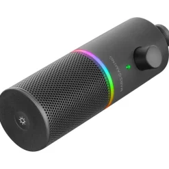 Micrófono Mars Gaming MMIC-XT ARGB Negro