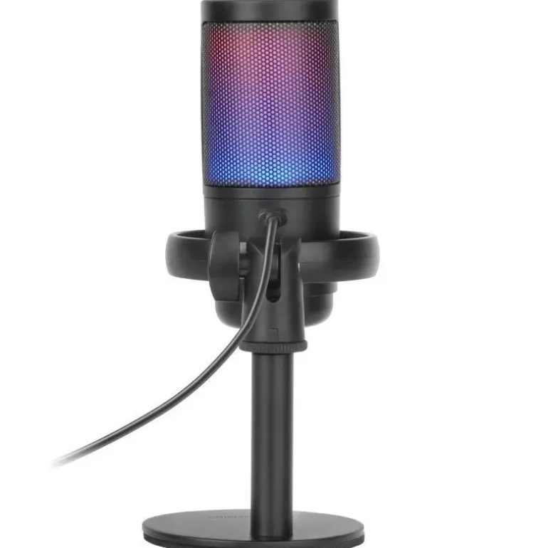 Micrófono Mars Gaming MMIC-SE ARGB Flow Negro