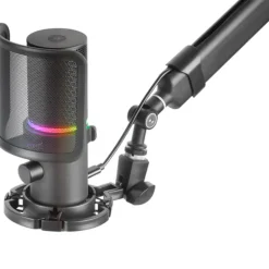 Micrófono Mars Gaming MMIC-XT Profesional ARGB Negro