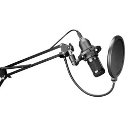 Micrófono Mars Gaming MMICPRO Profesional Con Brazo Extensible Para Streaming