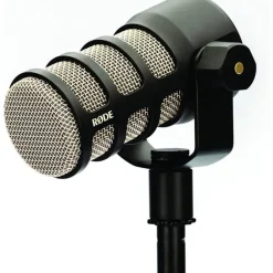 Micrófono Rode PodMic Soporte Giratorio Integrado