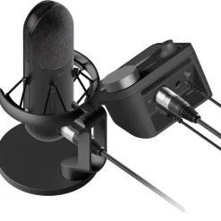 Micrófono Steelseries Alias ProCondensador Cardioide XLR Negro
