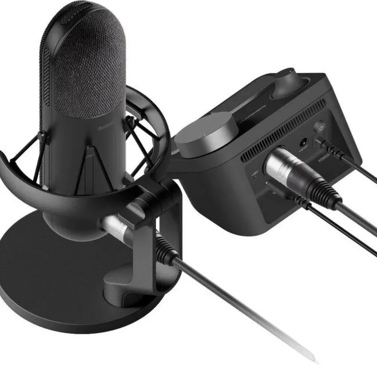 Micrófono Steelseries Alias ProCondensador Cardioide XLR Negro