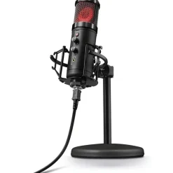 Micrófono Trust GXT 256 Exxo Condensador Gaming USB Negro