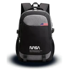 Mochila NASA BAG02 Travel Black 15.6" Negro
