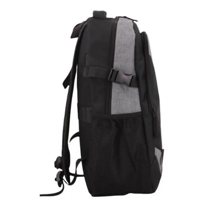 Mochila NASA BAG02 Travel Black 15.6" Negro