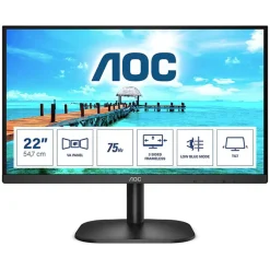 Monitor AOC 22B2H/EU 22" FHD VA 75Hz Negro