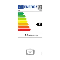 Monitor AOC 22B2H/EU 22" FHD VA 75Hz Negro
